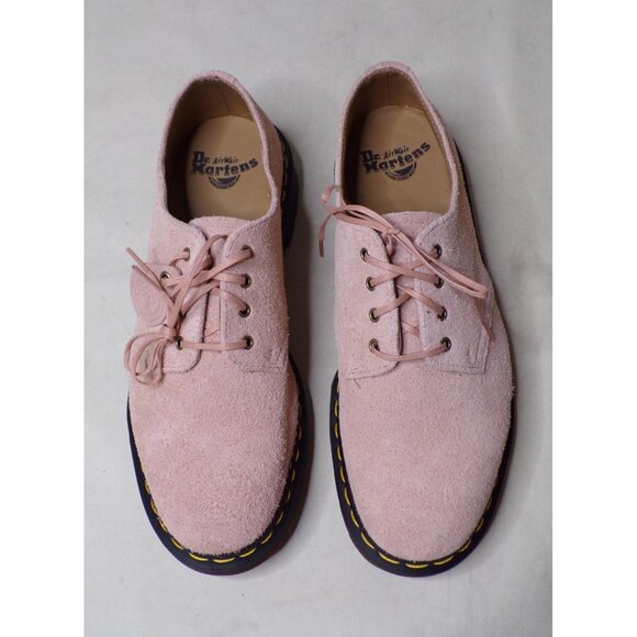 🆕 DR. MARTENS 1461 Iced Suede Oxford Shoes Pink 9 - Picture 11 of 12